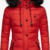 Navahoo Vestes Dhiver Veste D’hiver Zuckerbiene Femme Rouge Vif -Navahoo Soldes Magasin cc3f20a6839525796becb397ffc39b86