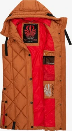 Navahoo Vestes Sans Manches Gilet Schnuckel Femme Cognac -Navahoo Soldes Magasin ccb94037106e6279433c94ddf82e6068