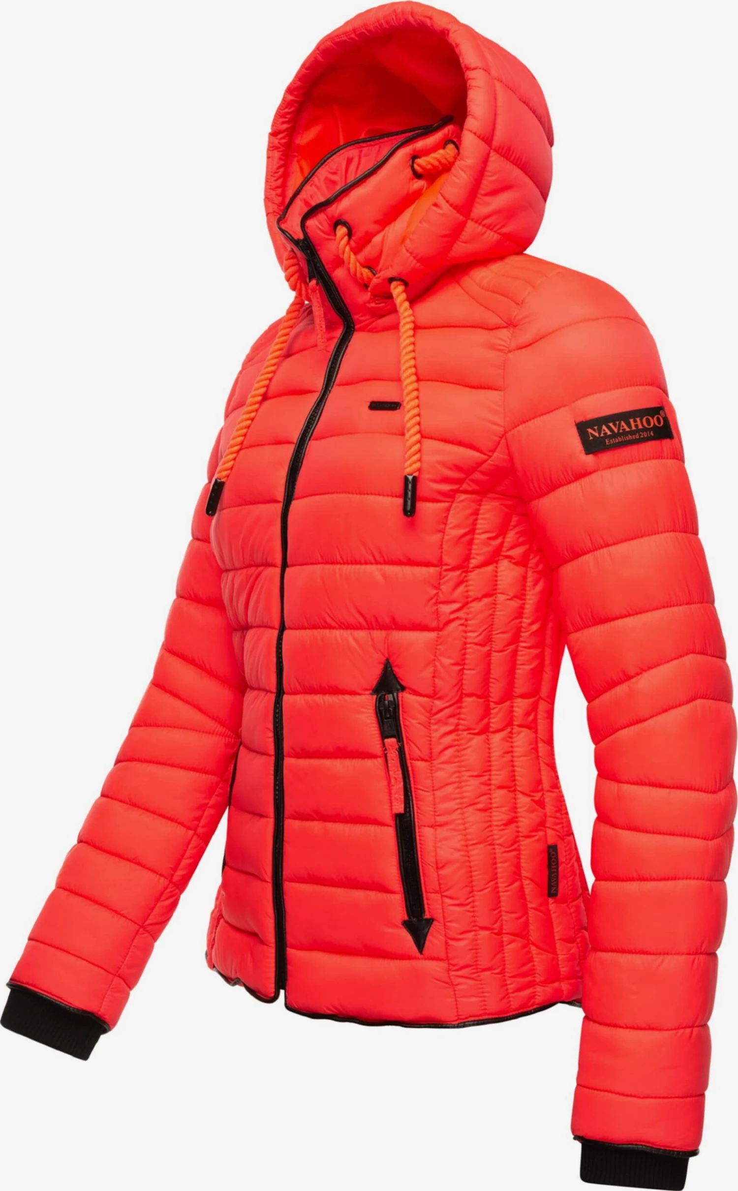 Navahoo Vestes De Mi-saison Veste Mi-saison Lulana Femme Rouge Clair 4 Navahoo Vestes De Mi-saison Veste Mi-saison Lulana Femme Rouge Clair – Image 2