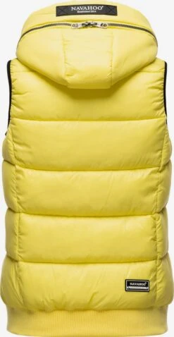 Navahoo Vestes Sans Manches Gilet Kassidy Femme Jaune -Navahoo Soldes Magasin cf493a14c777ef7f5da9b0fe047d3ec6