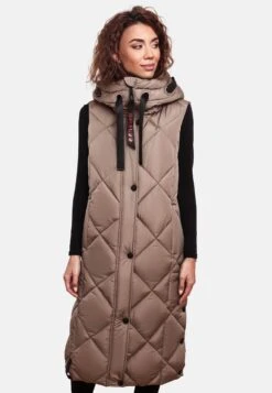Navahoo Vestes Sans Manches Gilet Schnuckel Femme Noisette -Navahoo Soldes Magasin d0f4a380fc2dd3d32948b3480eaffd71
