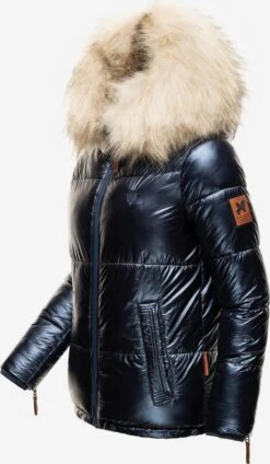 Navahoo Vestes Dhiver Veste D’hiver Tikunaa Femme Bleu Marine -Navahoo Soldes Magasin d1cbac9f5acaec7300df2019b7184849