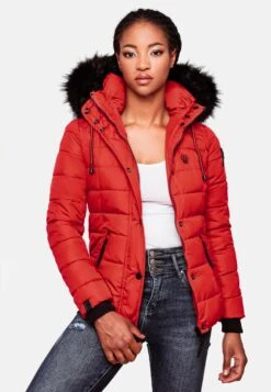 Navahoo Vestes Dhiver Veste D’hiver Zuckerbiene Femme Rouge Vif -Navahoo Soldes Magasin d1cd4a2444b034e64af2e3b425953af6