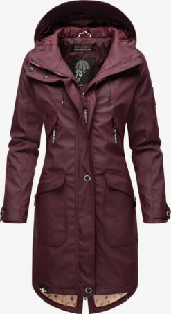 Navahoo Manteaux De Pluie Manteau Mi-saison Femme Bordeaux -Navahoo Soldes Magasin d340870ecb5c01d7a2da8a8791ceb1a0