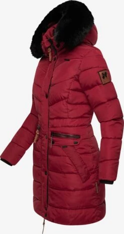 Navahoo Manteaux Dhiver Manteau D’hiver Paula Femme Rouge -Navahoo Soldes Magasin d3c86da86fcde6fb6572115cd0b120ff