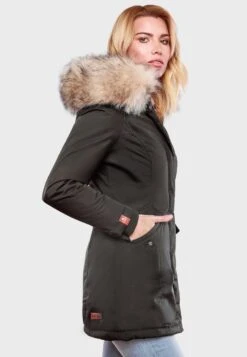 Navahoo Parkas Parka D’hiver Cristal Femme Kaki -Navahoo Soldes Magasin d60701533a0d72ced3722264cb2c3c3a