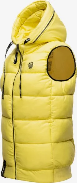 Navahoo Vestes Sans Manches Gilet Kassidy Femme Jaune -Navahoo Soldes Magasin d7cb9c9b697a952483a8e77db37c2b2a