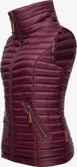 Navahoo Vestes Sans Manches Gilet Shadaa Femme Bordeaux -Navahoo Soldes Magasin d7f5f173dc677046c2f0592d303e3cee