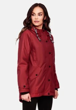 Navahoo Vestes Dhiver Veste D’hiver Lindraa Femme Rouge Foncé -Navahoo Soldes Magasin d8c1fff405f3a4bb81bf15c3eb1c2dda