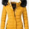 Navahoo Vestes Dhiver Veste D’hiver Miamor Femme Jaune Dor -Navahoo Soldes Magasin d8d60e6d892aae33708e4956e89b35d9