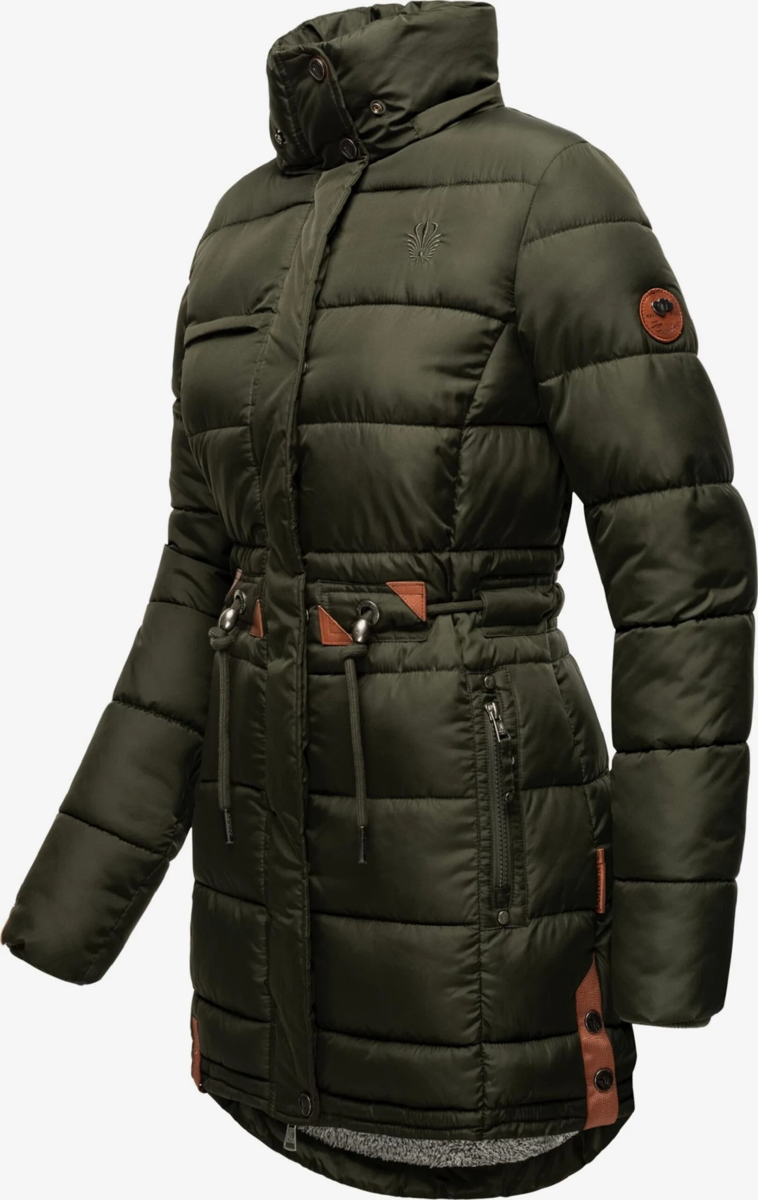 Navahoo Manteaux Dhiver Manteau D’hiver Daliee Femme Vert Foncé 6 Navahoo Manteaux Dhiver Manteau D’hiver Daliee Femme Vert Foncé – Image 4