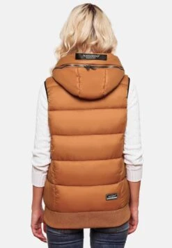Navahoo Vestes Sans Manches Gilet Kassidy Femme Caramel -Navahoo Soldes Magasin d92107c00aa64f2119792376b6d18170