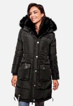 Navahoo Manteaux Dhiver Manteau D’hiver Sinja Femme Noir -Navahoo Soldes Magasin d986bae44c312d0145498634c770c54c