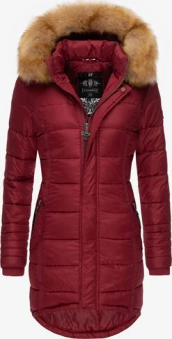 Navahoo Manteaux Dhiver Manteau Dâhiver Papaya Femme Bordeaux