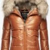 Navahoo Vestes Dhiver Veste D’hiver Tikunaa Femme Marron -Navahoo Soldes Magasin dbcc54056502f8dcb79dcc50da49a93b