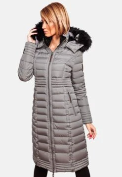 Navahoo Manteaux Dhiver Manteau D’hiver Umay Femme Gris -Navahoo Soldes Magasin dc125e6fe59bb62cf42b52f2ce7c3b3a