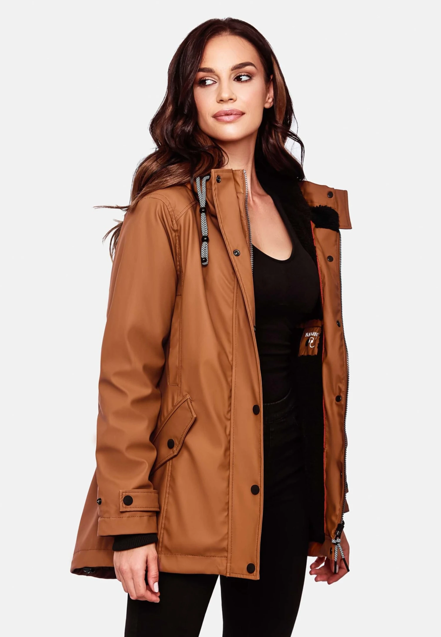 Navahoo Vestes Dhiver Veste D’hiver Lindraa Femme Rouille 10 Navahoo Vestes Dhiver Veste D’hiver Lindraa Femme Rouille – Image 8