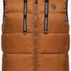 Navahoo Vestes Sans Manches Gilet Kassidy Femme Caramel -Navahoo Soldes Magasin de68ab4abcaa499acc7b6910ac5e9180