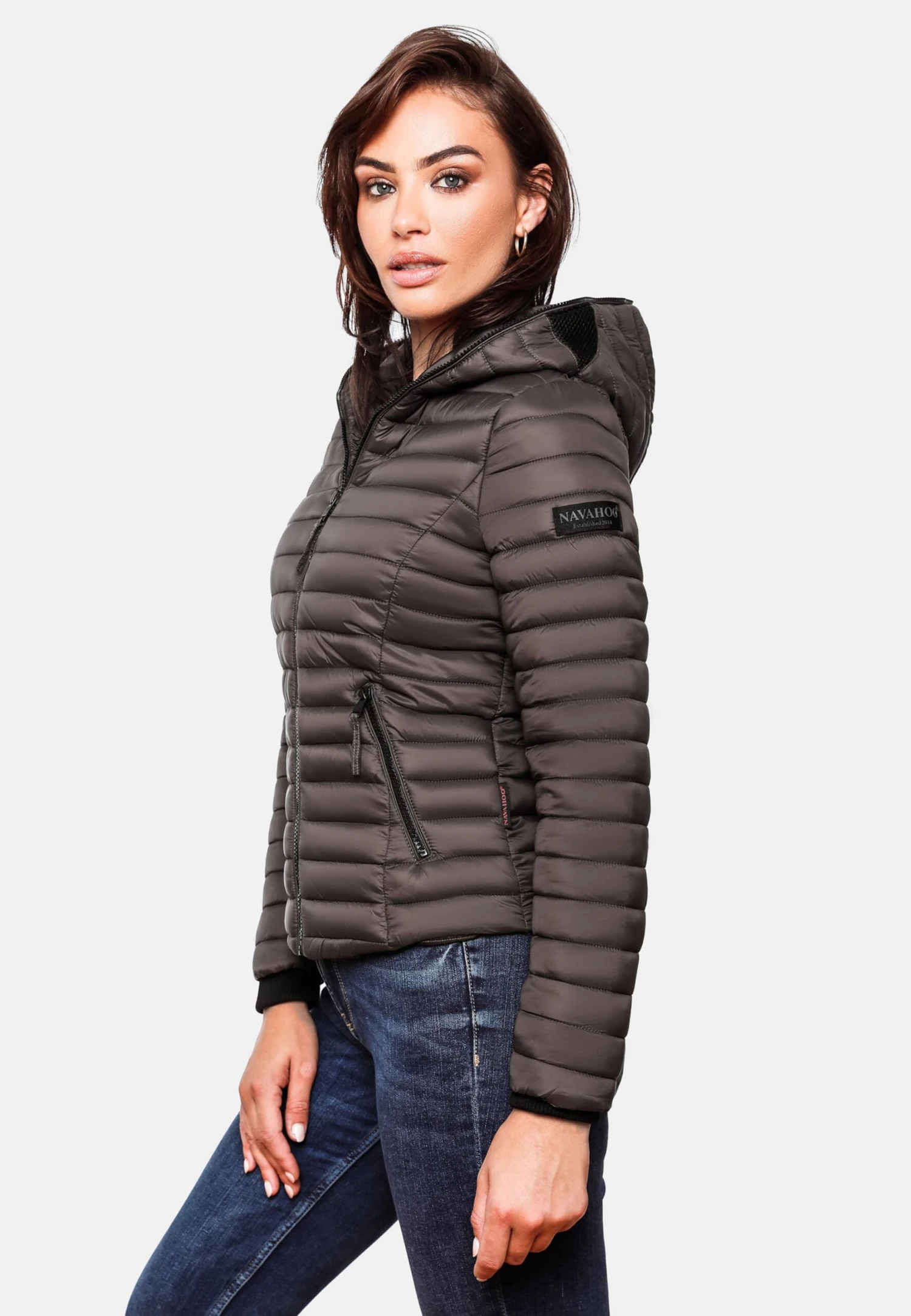 Navahoo Vestes De Mi-saison Veste Mi-saison Kimuk Femme Anthracite 9 Navahoo Vestes De Mi-saison Veste Mi-saison Kimuk Femme Anthracite – Image 7