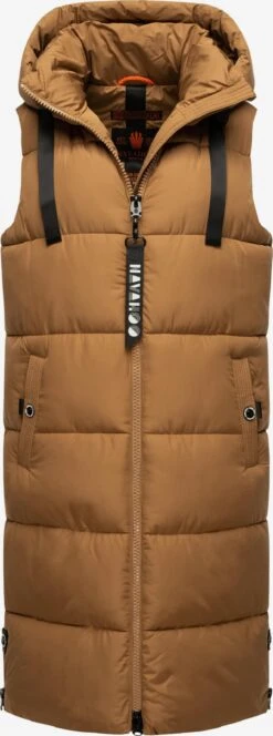 Navahoo Vestes Sans Manches Gilet Femme Caramel -Navahoo Soldes Magasin e1f44c7879e07efeb48699ec8eb18993