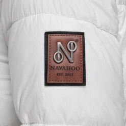 Navahoo Vestes Dhiver Veste D’hiver Tikunaa Femme Blanc -Navahoo Soldes Magasin e27e58277cf4d6590ce481d8ec18803c