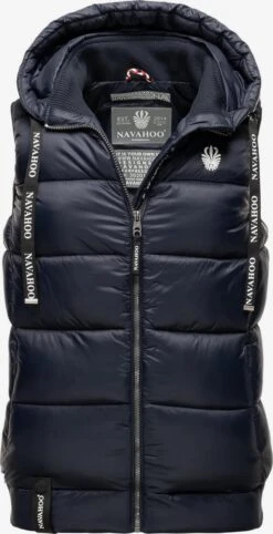 Navahoo Vestes Sans Manches Gilet Kassidy Femme Bleu Marine -Navahoo Soldes Magasin e32ebf531a155cf2bd339514133d705c