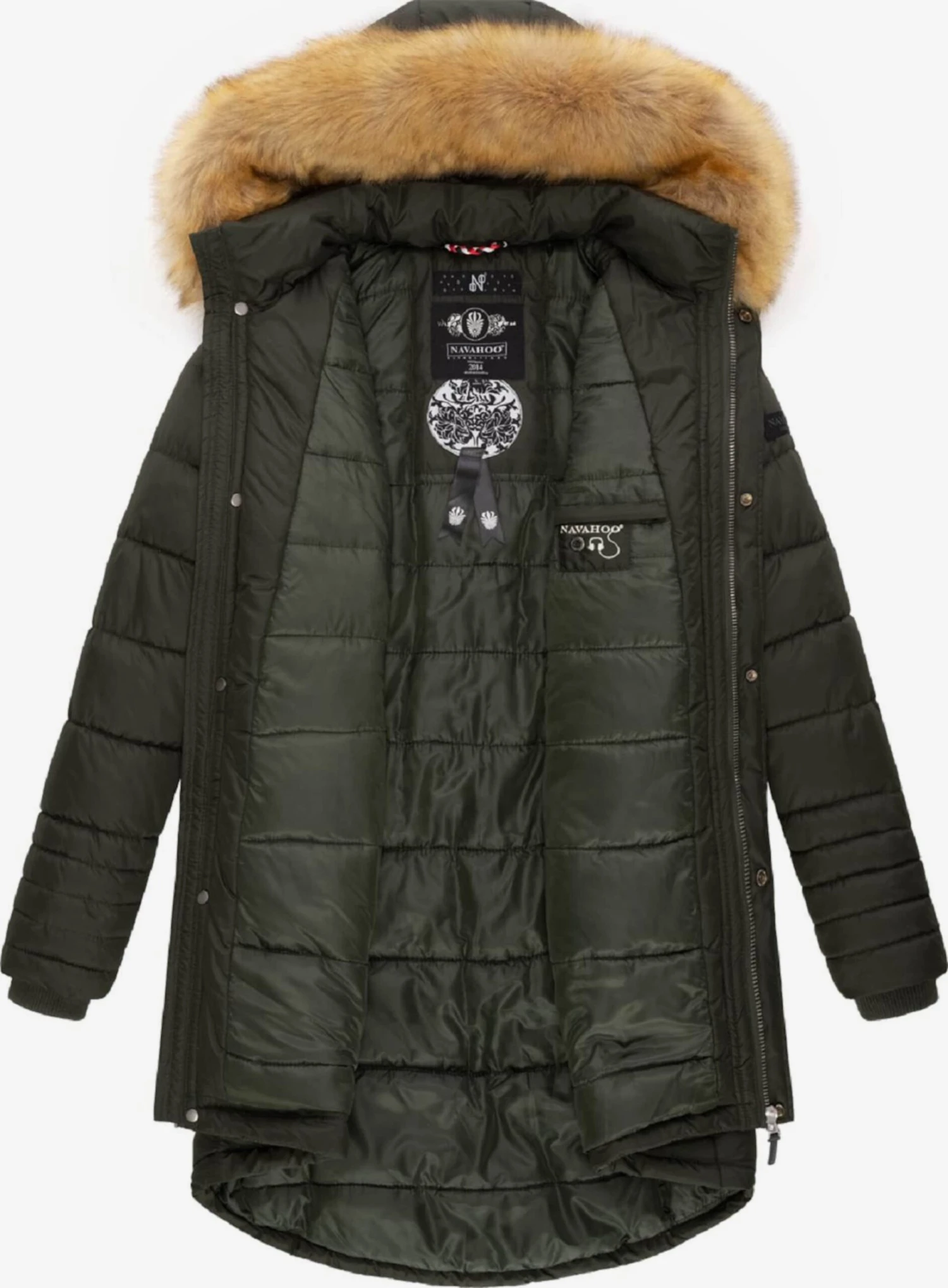 Navahoo Manteaux Dhiver Manteau D’hiver Papaya Femme Olive 7 Navahoo Manteaux Dhiver Manteau D’hiver Papaya Femme Olive – Image 5