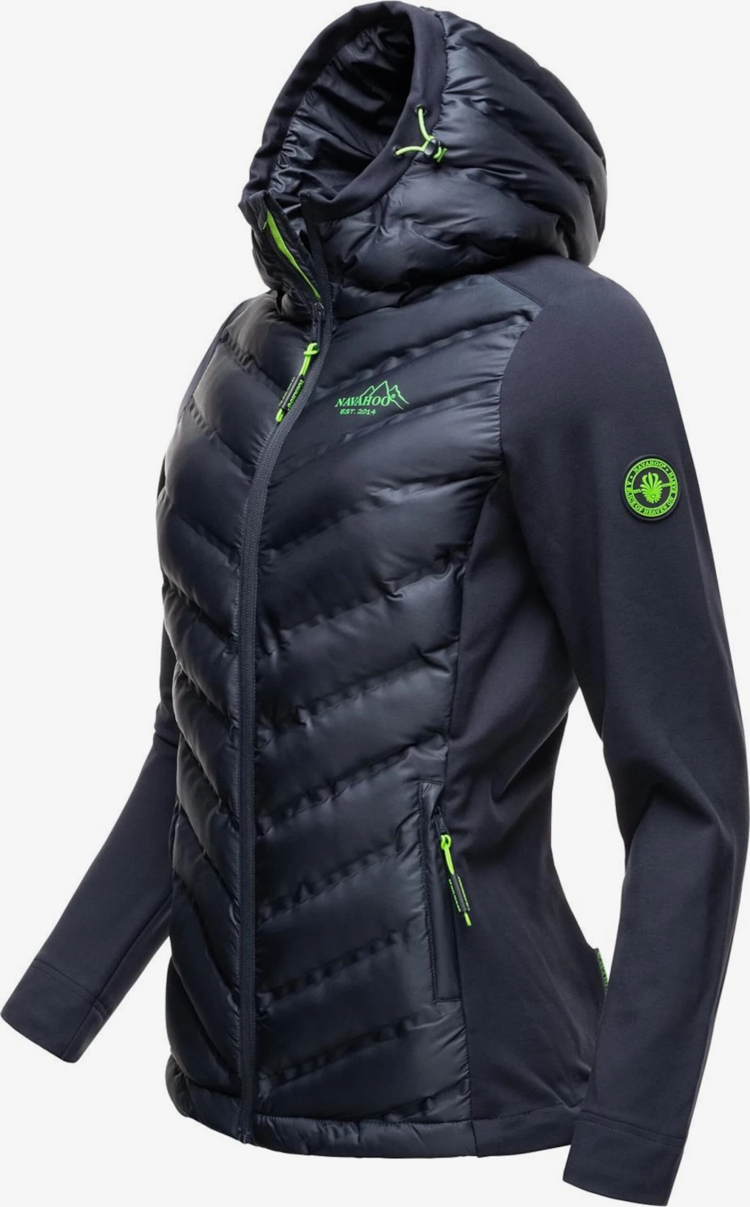 Navahoo Vestes De Mi-saison Veste Mi-saison Nimm Mich Mit Femme Bleu Nuit 4 Navahoo Vestes De Mi-saison Veste Mi-saison Nimm Mich Mit Femme Bleu Nuit – Image 2