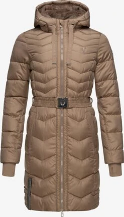 Navahoo Manteaux Dhiver Manteau Dâhiver Alpenveilchen Femme Marron