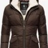 Navahoo Vestes Dhiver Veste D’hiver Megan Femme Brun Foncé -Navahoo Soldes Magasin e58b53beaf114f35e55c8075a82f795c