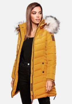 Navahoo Manteaux Dhiver Manteau D’hiver Nimalaa Femme Jaune Dor -Navahoo Soldes Magasin e8d2584220f4965c34e01e46033bd165
