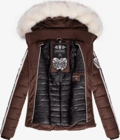 Navahoo Vestes Dhiver Veste D’hiver Khingaas Femme Marron Châtaigne -Navahoo Soldes Magasin e947e3f8d23b213311b161b3dff7e375