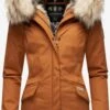 Navahoo Parkas Parka D’hiver Cristal Femme Ocre -Navahoo Soldes Magasin e960048412c556f9d9bbb26e4fa102b9