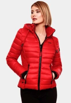 Navahoo Vestes De Mi-saison Veste Mi-saison Lulana Femme Rouge Néon -Navahoo Soldes Magasin e9b5d7951f32bb84510fb20f28c63b0d