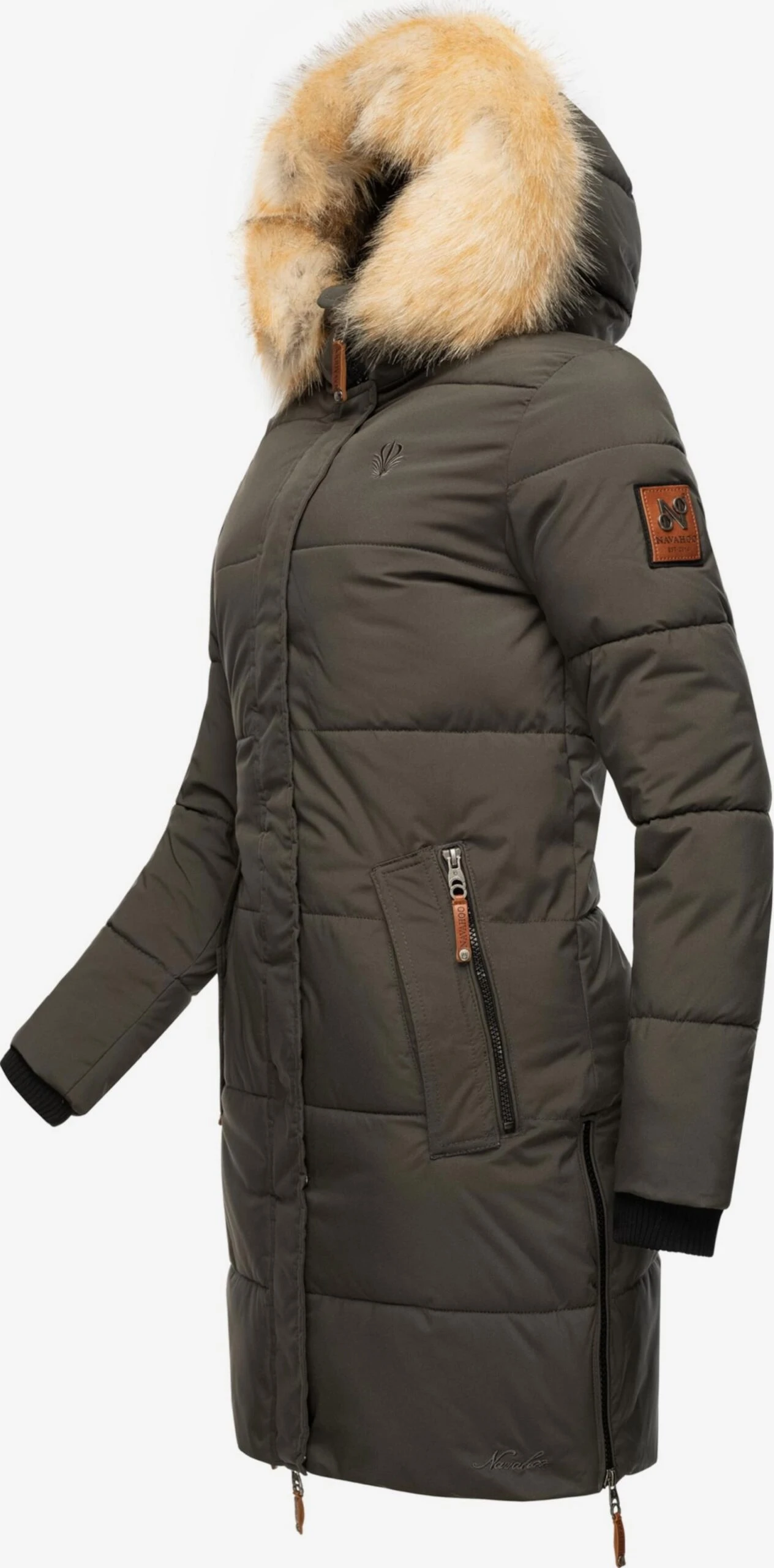 Navahoo Manteaux Dhiver Manteau D’hiver Halina Femme Anthracite 4 Navahoo Manteaux Dhiver Manteau D’hiver Halina Femme Anthracite – Image 2