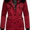Navahoo Parkas Parka D’hiver Luluna Femme Rouge -Navahoo Soldes Magasin eb8bd9e3db9a2d3ead1e3955bcc05b6e