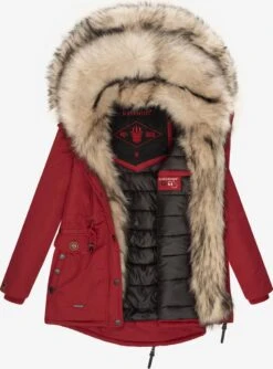 Navahoo Parkas Parka D’hiver Sweety Femme Rouge -Navahoo Soldes Magasin ed0843e566d8f16ae810b711ac8c6eb1