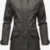 Navahoo Manteaux De Pluie Manteau Mi-saison Schötchen Femme Anthracite -Navahoo Soldes Magasin ed31bff72a250a00f0999a0357c338c7
