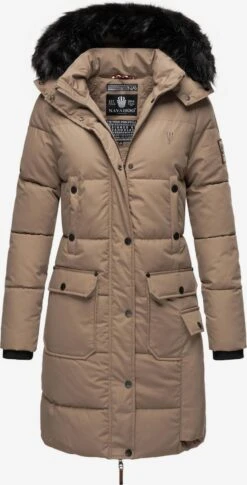 Navahoo Manteaux Dhiver Manteau Dâhiver Cosimaa Femme Chamois