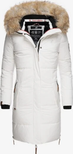 Navahoo Manteaux Dhiver Manteau D’hiver Halina Femme Blanc