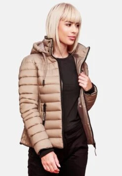 Navahoo Vestes De Mi-saison Veste Mi-saison Lulana Femme Taupe -Navahoo Soldes Magasin f6107654f151204824e8d46480a0e1c7