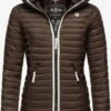 Navahoo Vestes De Mi-saison Veste Mi-saison Kimuk Femme Chocolat -Navahoo Soldes Magasin f76c394f9c0716715c91a227d7e26618
