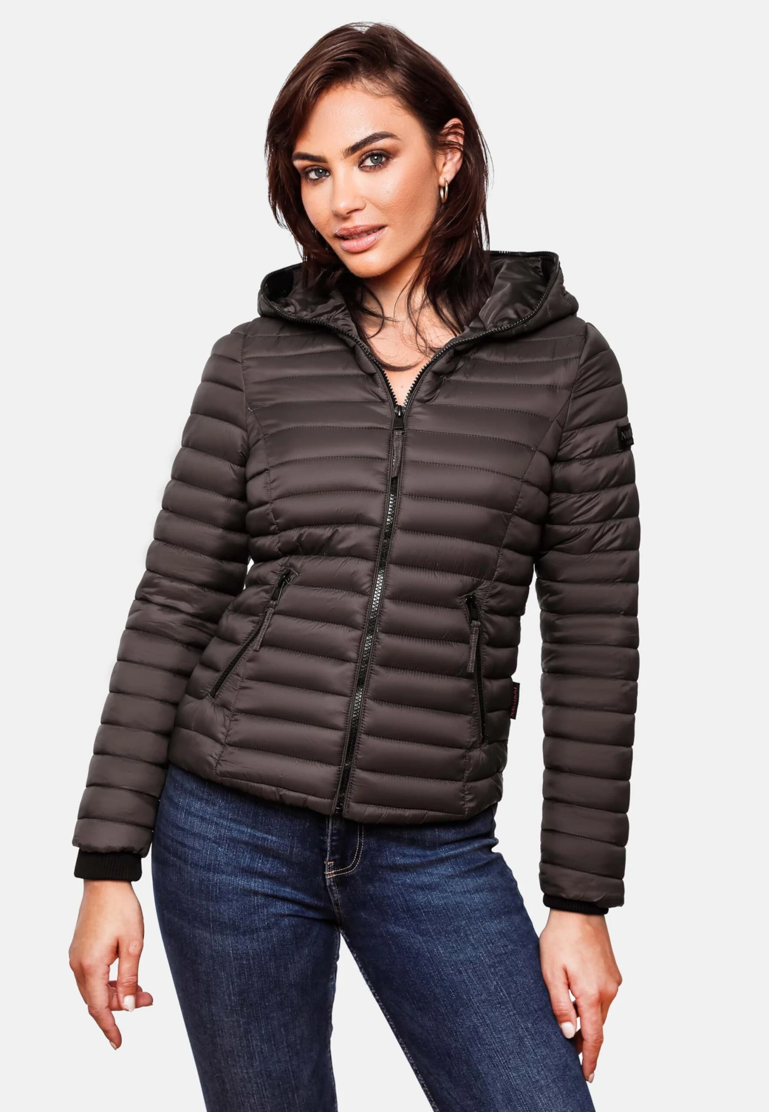 Navahoo Vestes De Mi-saison Veste Mi-saison Kimuk Femme Anthracite 7 Navahoo Vestes De Mi-saison Veste Mi-saison Kimuk Femme Anthracite – Image 5