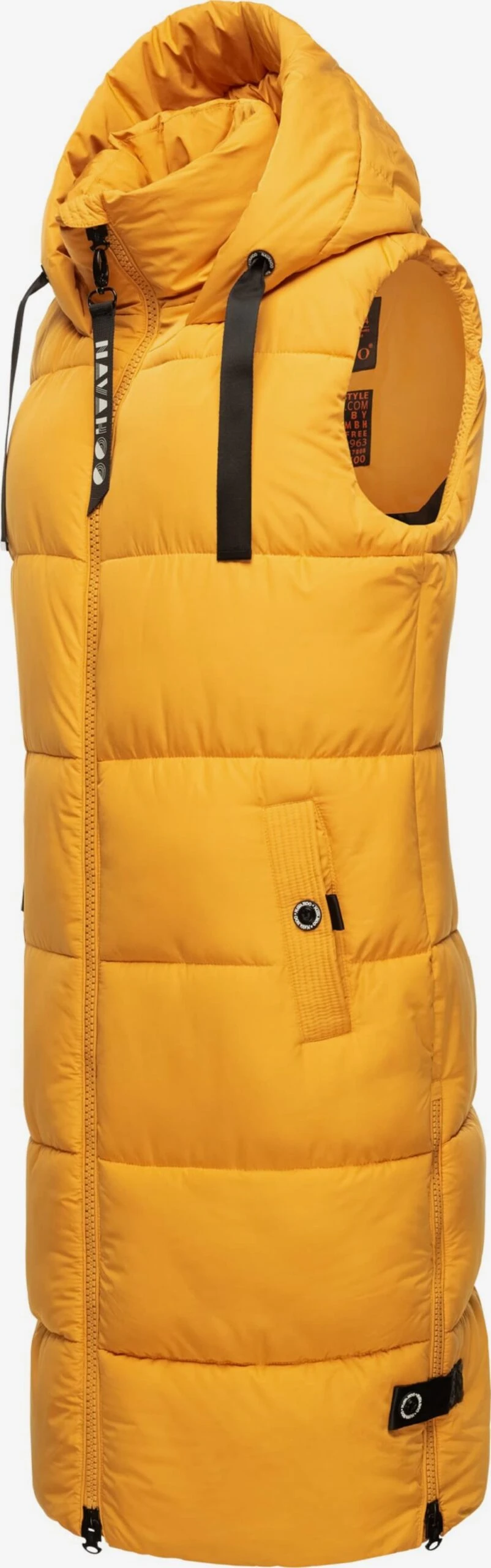 Navahoo Vestes Sans Manches Gilet Femme Jaune 4 Navahoo Vestes Sans Manches Gilet Femme Jaune â Image 2