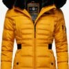 Navahoo Vestes Dhiver Veste D’hiver Melikaa Femme Jaune -Navahoo Soldes Magasin fa5e682000fe0f398d3af7d1b593395f