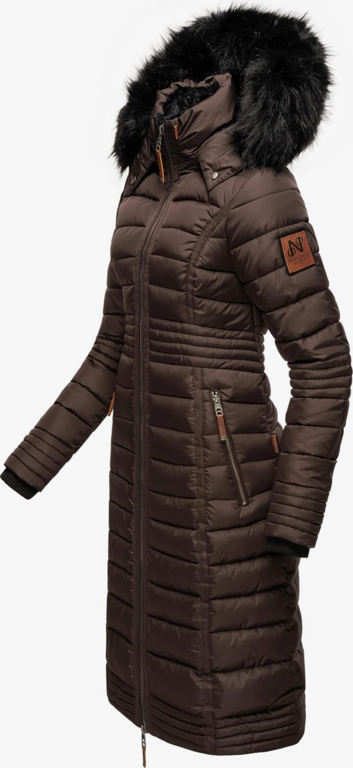 Navahoo Manteaux Dhiver Manteau D’hiver Umay Femme Marron 4 Navahoo Manteaux Dhiver Manteau D’hiver Umay Femme Marron – Image 2