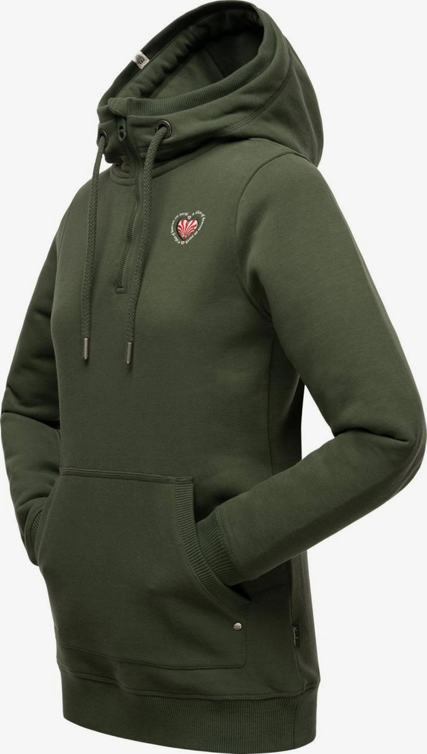 Navahoo Sweats à Capuche Sweat-shirt Zauberelfe Femme Olive 4 Navahoo Sweats à Capuche Sweat-shirt Zauberelfe Femme Olive – Image 2